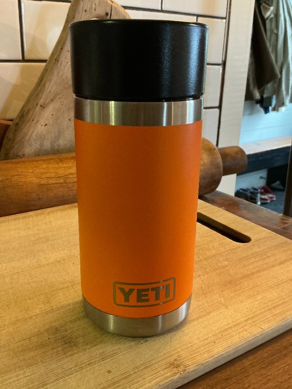 YETI Rambler 12 oz/355 ml Travel Bottle KCO (King Crab Orange)